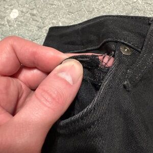 Naked & Famous Denim Black Skinny Jeans